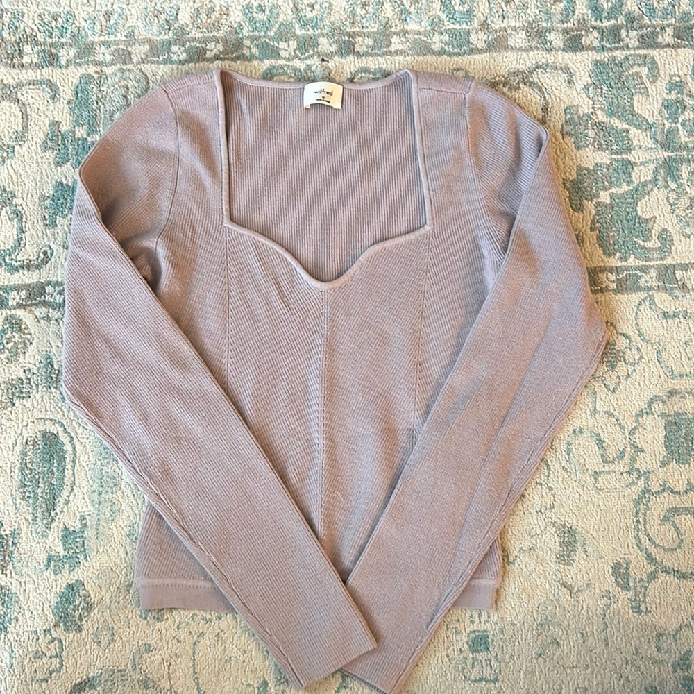 NWOT Aritzia Wilfred Tuscany Sweater